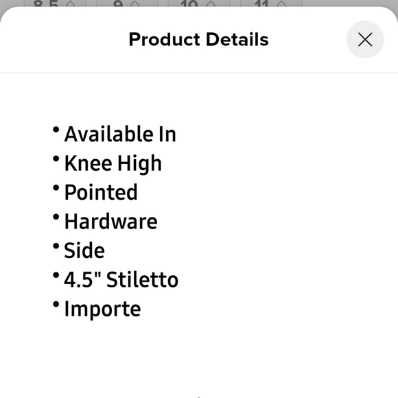 White, knee-high stiletto Boots - Picture 2 of 5